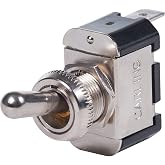 Blue Sea Systems WeatherDeck Toggle Switch SPST, OFF - MOMENTARY ON, 4151