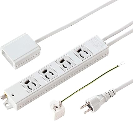 Amazon サンワサプライ 手元スイッチ付き抜け止めタップ 3p 4個口 Rohs対応 3m Tap 5433n サンワサプライ 家電 カメラ