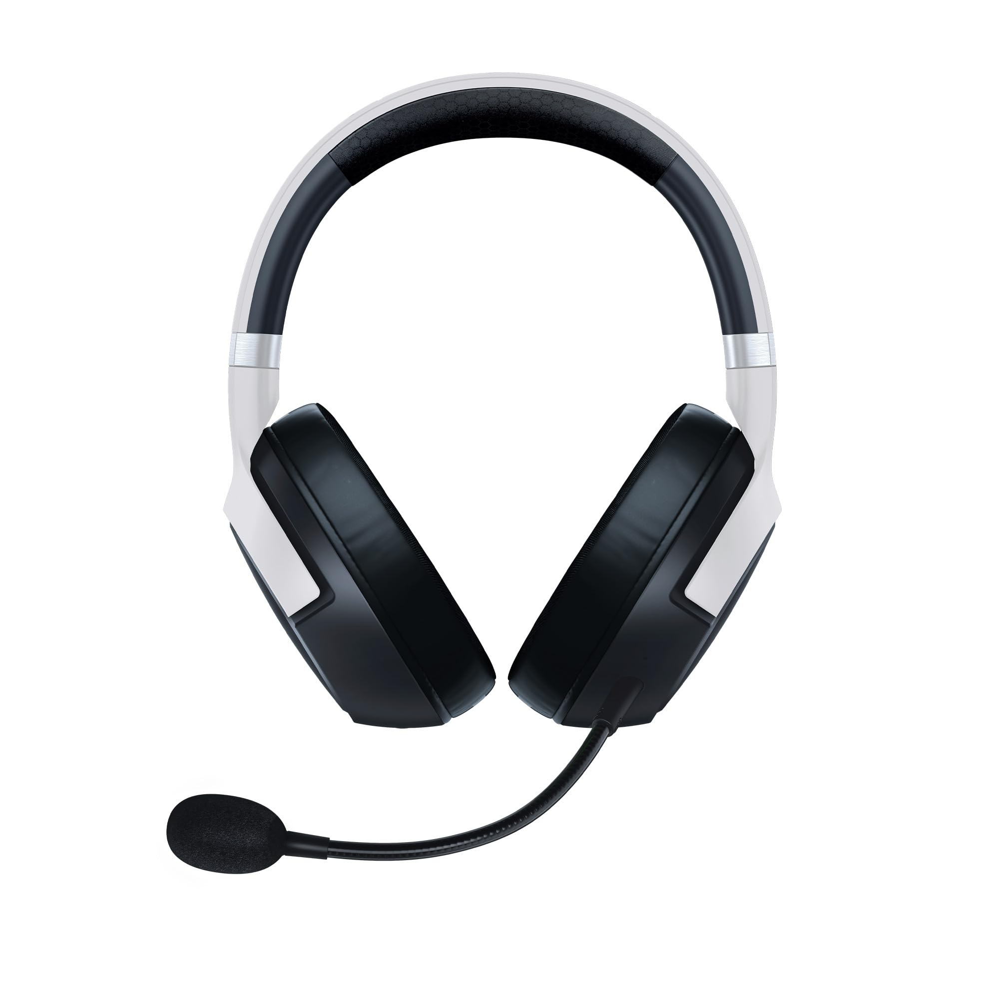 Razer Kaira Pro - Dual Wireless PlayStation 5 Headset mit Haptik HyperSense, 50 mm-Treiber, Hyperclear Kardioiden-Mikrofon, Lautstärkeregler, SmartSwitch, RGB Chroma Schwarz-Weiß 9