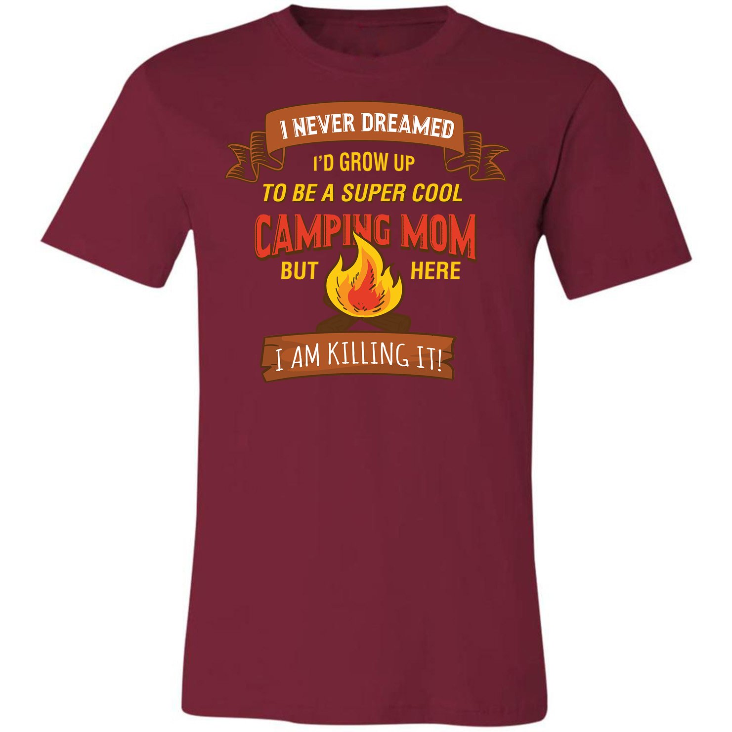 Super Cool Camping Mom Gift For Camper T Shirt