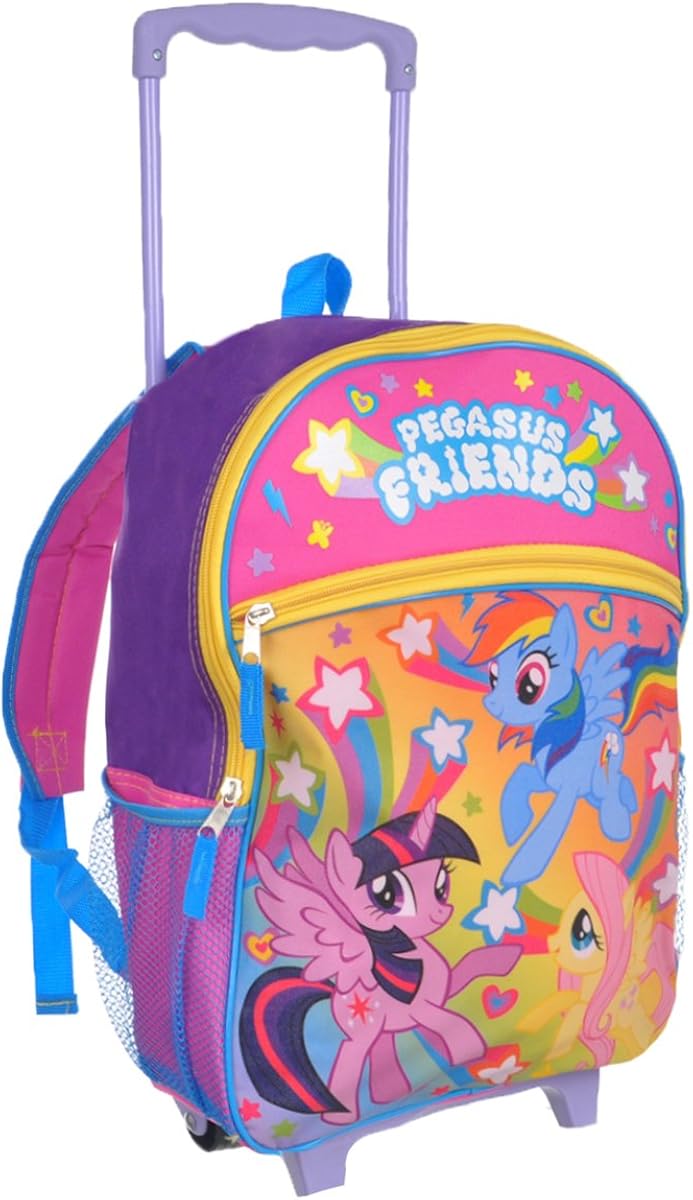 my little pony rolling backpack