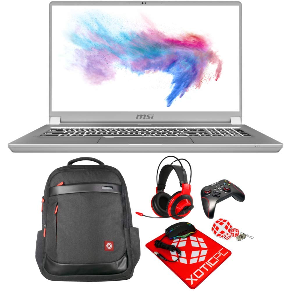 MSI Enthusiast Creator 17 A10SF-257 Professional Gaming Laptop (i7-10875H, 64GB RAM, 1TB 970 EVO Plu