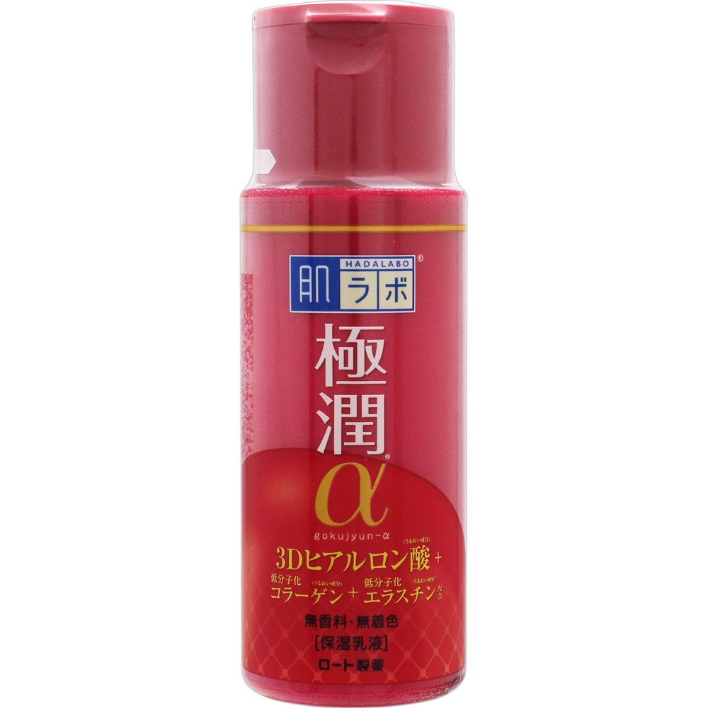 Rohto Hada Labo Gokujyun Alpha Anti-Aging Milky Lotion 140 Milliliter