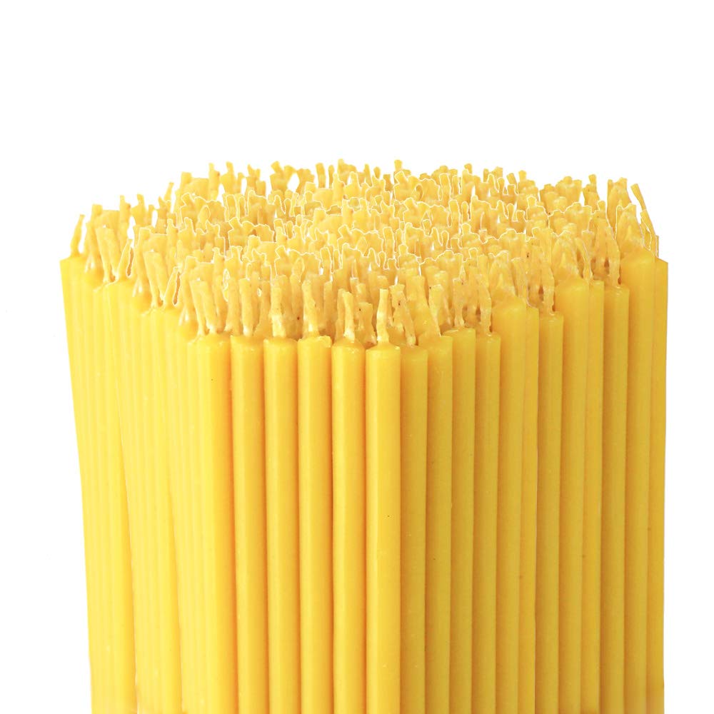 NKlaus - Altar Candles Ritual Candles with Wax additive soot Free - Length 14cm - 973g (Approx. 300 pcs.) 36269