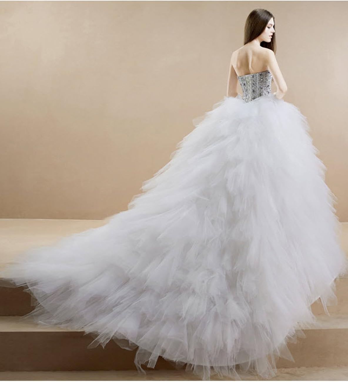 Lactraum Hs1054 Schwan Brautkleid Hochzeitskleid Feder Schleppe Massanfertigung Amazon De Bekleidung