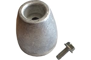 US MARINE PRODUCTS LLC Aluminum Anode Fits BRP Evinrude E-TEC G2 Prop Anode US Military Grade Aluminum Anode Replaces BRP 5009220