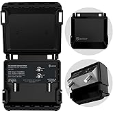 Antop Preamplifier,Pro Outdoor VHF/UHF Amplifier with Separate VHF/UHF 0-15dB Gain Adjustment,Signal Booster for Non-Amplifie