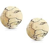 Pierced Owl - Organic Spalted Tamarind Wood Double Flared Saddle Plug Gauges, Sold as a Pair