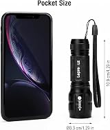 Lighting EVER LE1000 LED Torch 140 Lumen Flashlight 150m Focus Pack of 4 view 4