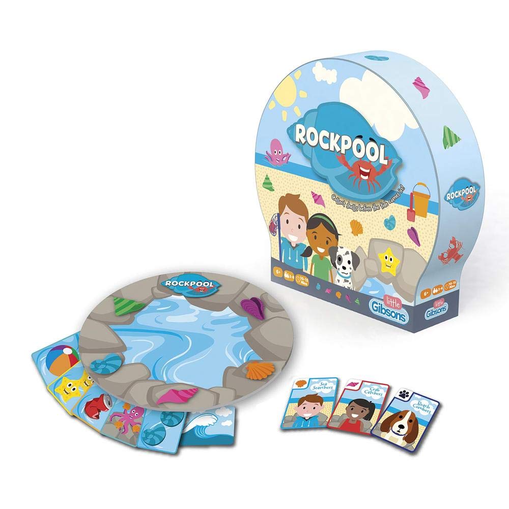 Rockpool Game by Little Gibsons for Kids | Premium Board | Promotes caring for the environment | Gibsons Games