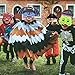 ATDAWN 24 Pack Halloween Foam Mask, Halloween Mask Craft Kit, Halloween Kids Party Favors, Halloween Crafts Supplies, Halloween Prizes