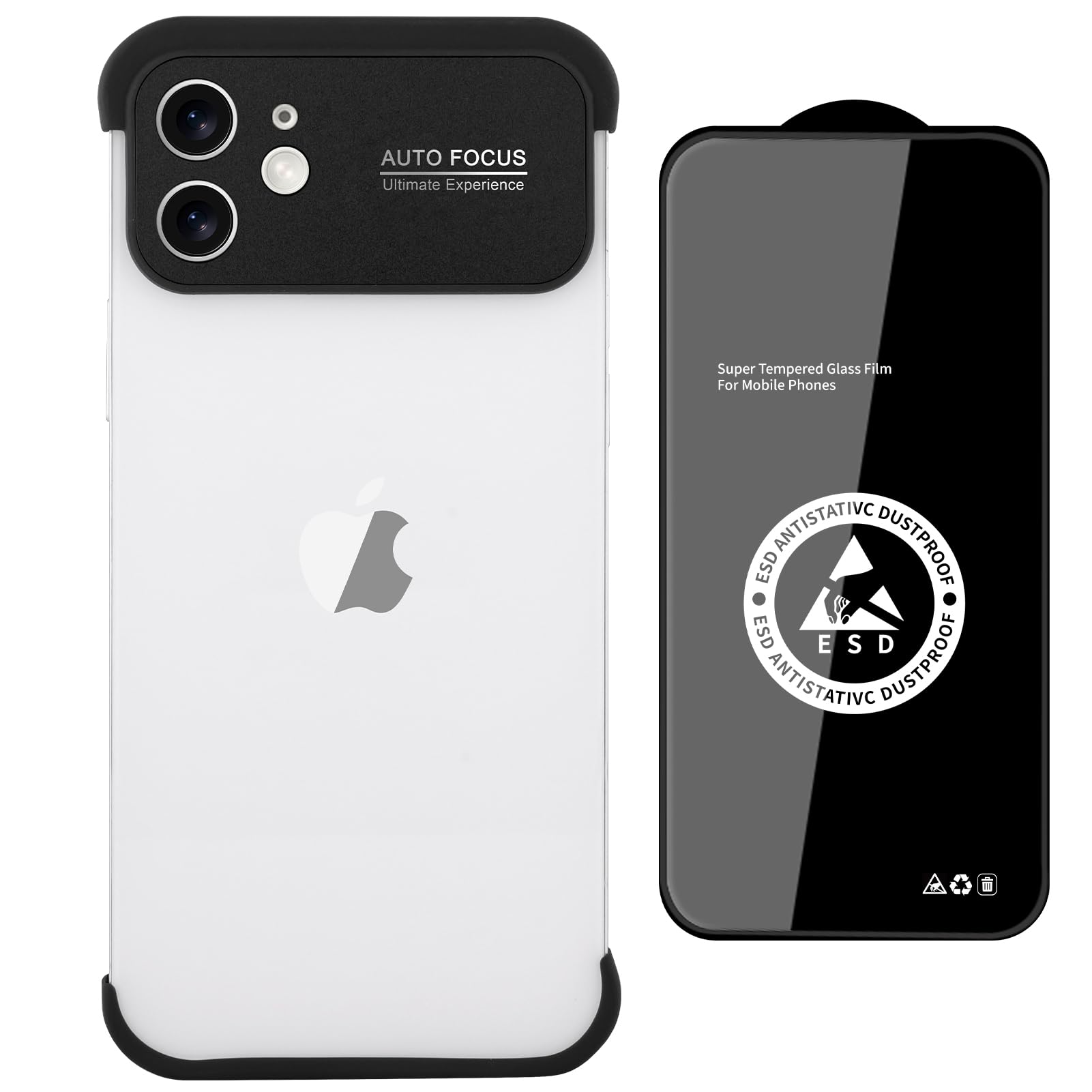 aidvaia Frameless Phone Case Compatible with iPhone