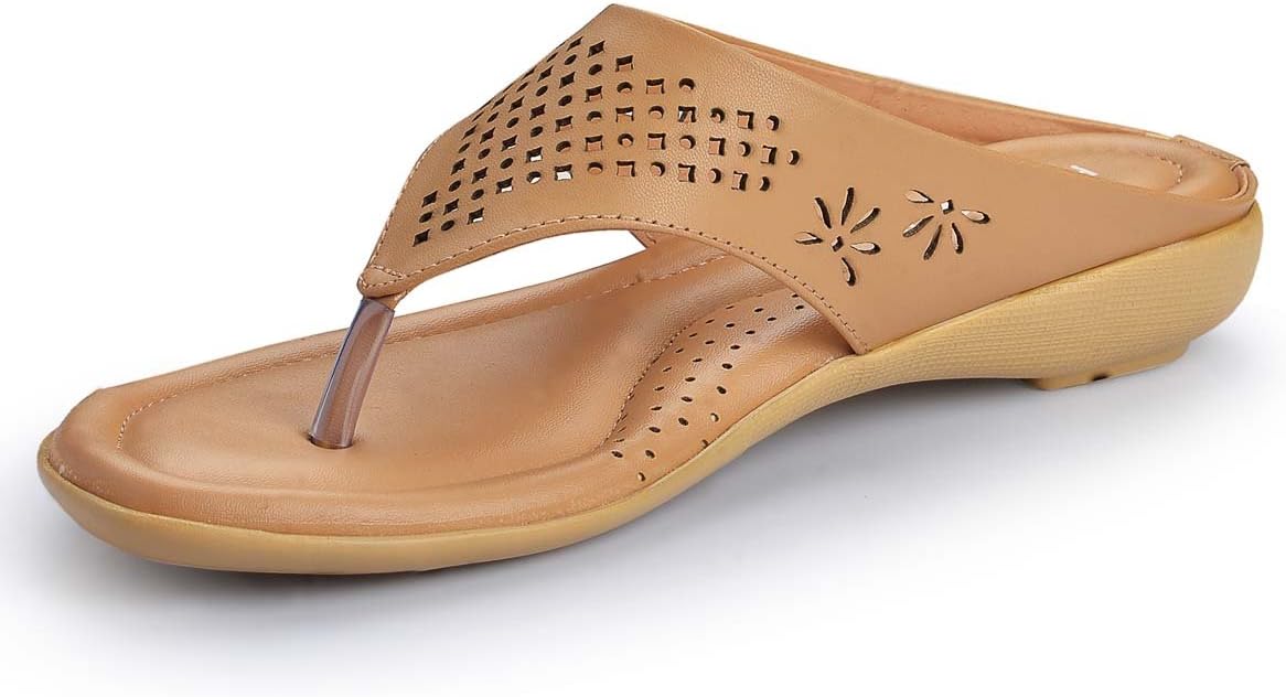 Footsoul Womens Laser Cut Fashion Sandals