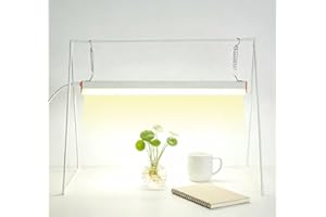 PROTOPIA Grow Light Stand, 10W Grow Light kit for Indoor Plants, 2ft Plant Grow Rack, Full Spectrum, Enhanced red Light Good 