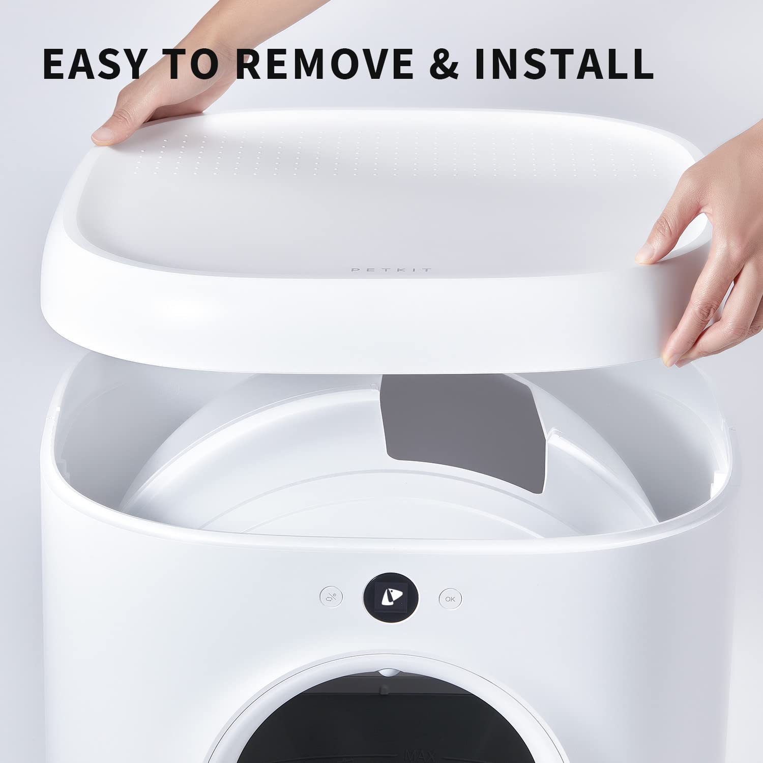 PETKIT PuraX Self-Cleaning Litter Box, Scooping Free and Automatic for Multiple Cats with Mat, xSecure/Odor Removal/APP Control