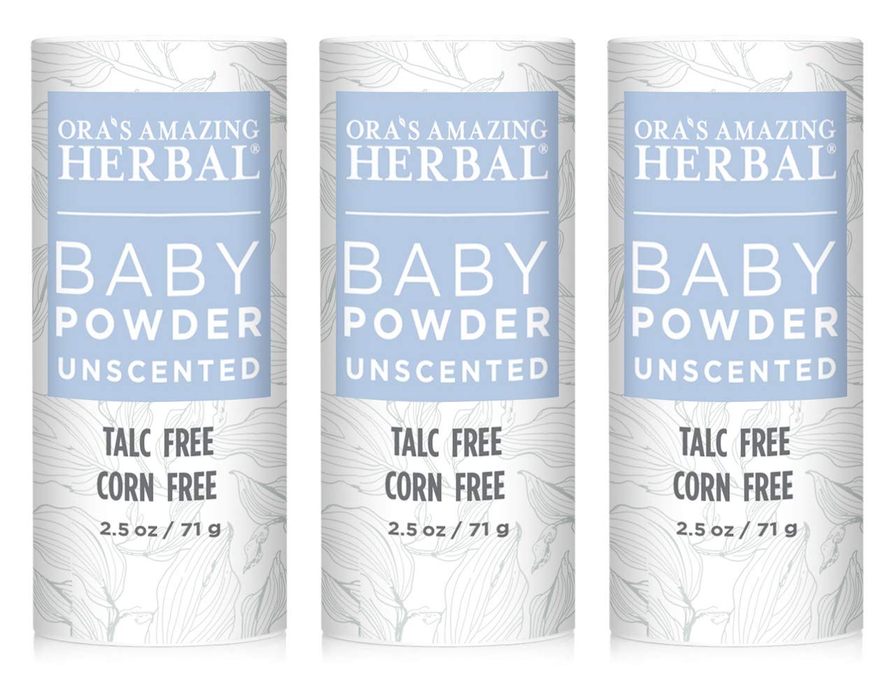 unscented talcum powder