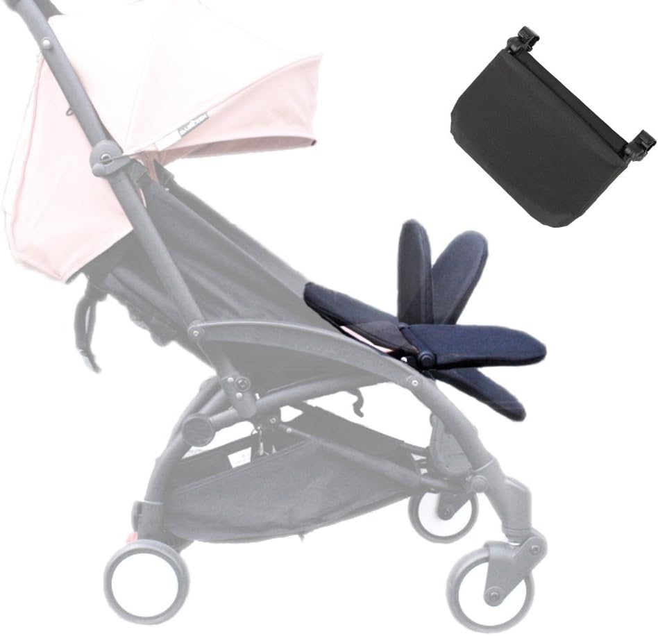 poussette avec repose pied