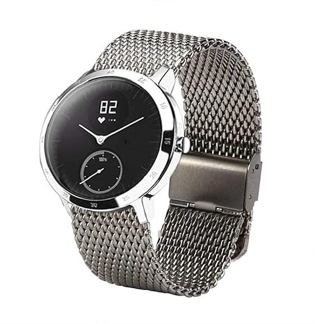 withings steel hr milanese