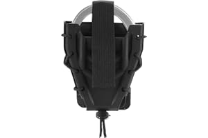 JVBTO Handcuff Holster, Open Top Handcuff Case, Law Enforcement Cuff Pouch for Duty Belt/MOLLE Tactical Vest