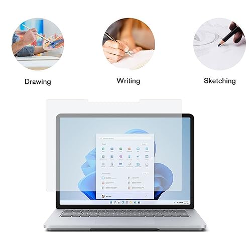 forubar [2 pack] Paper-Feel Screen Protector ，For Microsoft