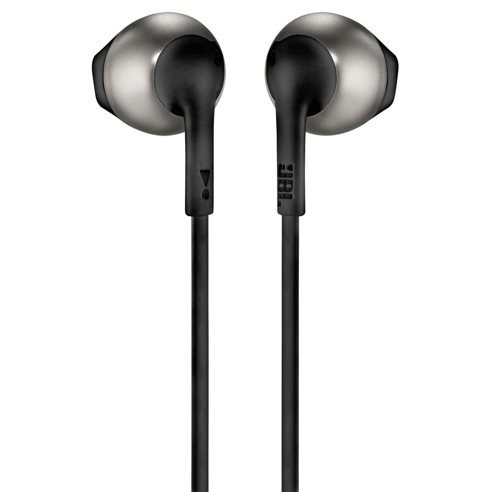 JBL T205 In-Ear Binaural Wired Black – HEADPHONES (Wired, In-Ear, Binaural, intraaural, 20 – 20000 Hz, Black) 4 * 6 * 17.5 cm