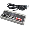 NES Classic Mini Edition Wired Controller for Nintendo Mini Video Game Console with Extra Long 6' Cable (6-Pin Plug Compatibl