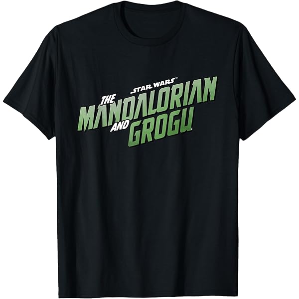 Amazon.com: Star Wars The Mandalorian Series Logo T-Shirt T-Shirt