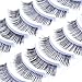 Kenzie Beauty 50 Pairs Wispies False Eyelashes Handmade Natural Lashes Pack