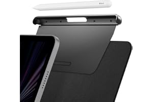 Spigen for Apple Pencil Pro Holder, Apple Pencil 2nd Generation Pencil Holder, Compatible with Magic Keyboard, Smart Keyboard Folio, Smart Folio, Magnetic Cases for iPad, Black