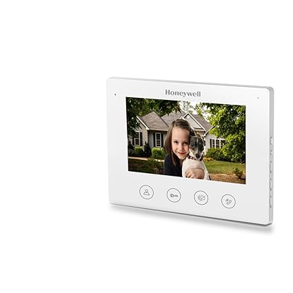 Honeywell i-Shield Standalone Analog Video Door Phone kit - 7 inch Monitor SD S-Camera