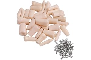 ANNWAH Removable Typodont Teeth for Dental Typodont Teeth Model, Dental Practice and Teaching Replace Detachable Model （28Pcs/Set）