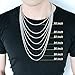 Sterling Silver 2.60mm Franco Chain Necklace, 26