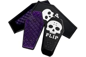 Kickflip Magnetic Fidget, Magnetic Fidget Slider, Fidget Magnets, Pill Fidget Slider, Fun Skateboard Deck Slider – Coffin, Ey