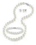 The Pearl Source 14K Gold 8-9mm AAAA Quality Round