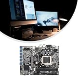 Lodokdre B75 BTC ETH Mining Motherboard 12 PCIE LGA1155 8GB DDR3 RAM G1620 CPU view 8