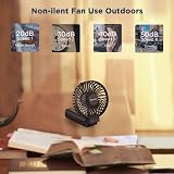 EasyAcc Handheld Fan Portable USB 4 Speeds 17H Battery Foldable Personal view 6
