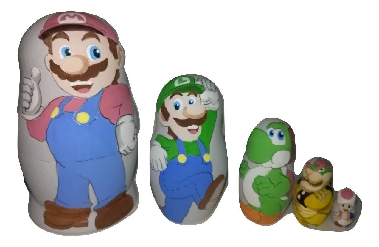 mario nesting dolls