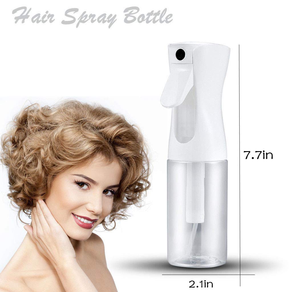 Empty Spray Bottle -5.4oz/160ml Hair Spray Bottle Mist Sprayer Fine Mist Spray Bottle Ultra Fine Continuous Spray Water Bottle for Hair Styling, Plants, Cleaning, Misting & Skin Care : Beauty
