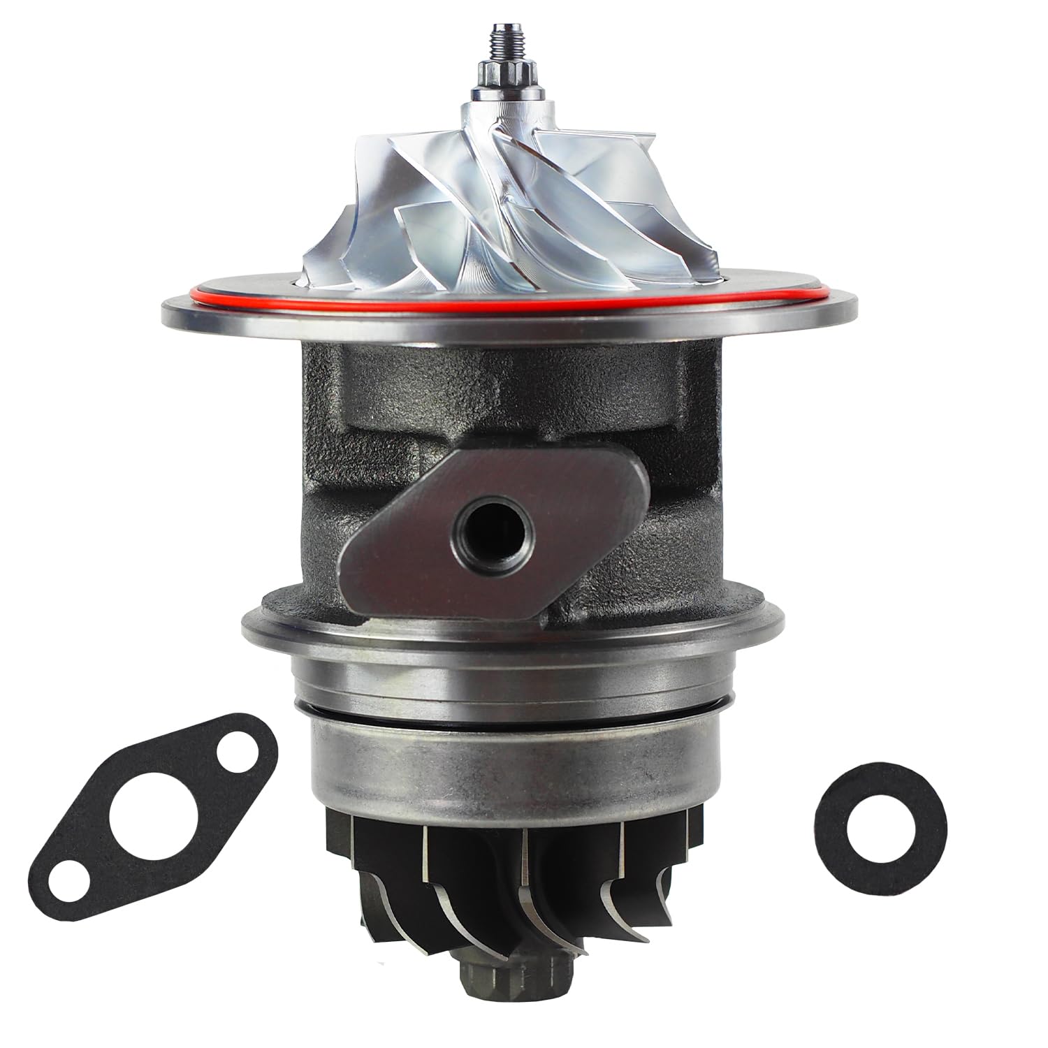 Photo 1 of HY35W Upgrade Billet Impeller Turbo cartridge CHRA Fits for 03-07 Dodge RAM 2500 3500 05086863AA 3599810 3599811 4037001 4089392 4035044 Cummins 6BT 5.9L T3 Turbocharger