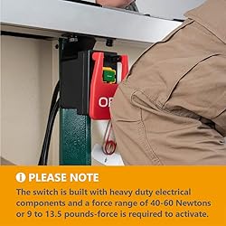 POWERTEC 120V Magnetic Paddle Switch, 1/2 HP. Large