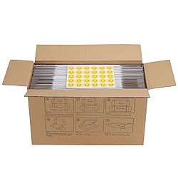 HORLIMER 9x6x4 Shipping Boxes Set of 30, White
