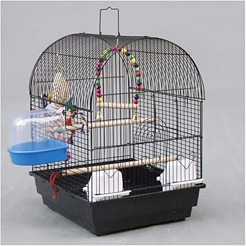 Amazon オウムのケージ ケージでおもちゃを繁殖小型オウムオカメインコフィンチカナリアbudgieにラブバード旅行バードケージの高級メタルのために鳥かごをぶら下げ 鳥かご Color A Yuanjiashop 鳥かご ケージ 通販