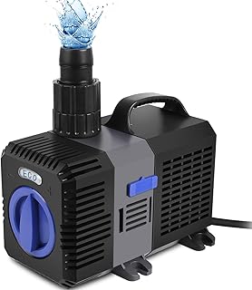 Forever Speed Super ECO Teichpumpe Filterpumpe Energiespar Wasserpumpe Koiteich Bachlaufpumpe (3000-12000L/H) 3600L/H …