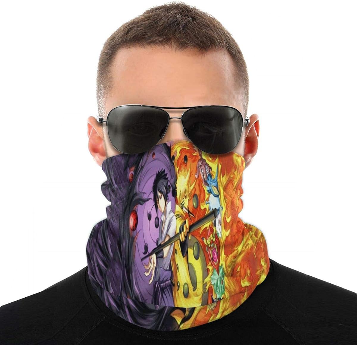 Anime Naruto Multifunctional Headwear Face Mask Headband