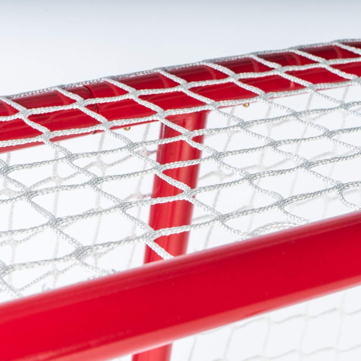 Nets Sports & Outdoors 4 x 6 and 4 x 4 Sizes Metal Hockey Goal with Netting Steel Street Hockey