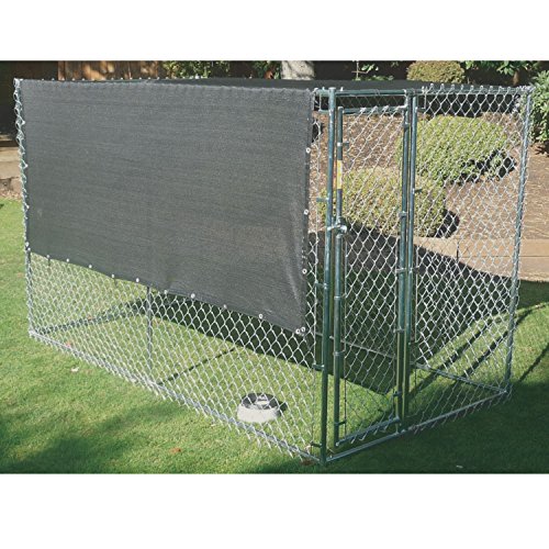 Weatherguard Universal Extra Large Shade Cover and Windscreen for Outdoor Cages and Pens - 10ft. X 10ft. - Thumbnail 3
