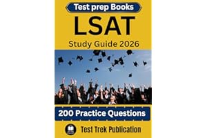 LSAT Test prep Books Study Guide 2026.: 200 Practice Questions for exam preparation.
