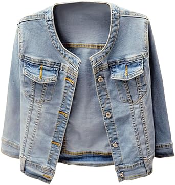 button jean jacket
