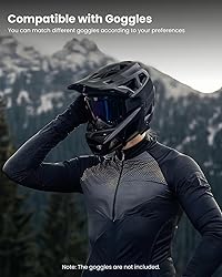 ILM Adult Mountain Bike Helmet Men & Women Full