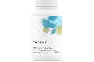 THORNE - Hormone Advantage - Estrogen Support & Hormone Balance for Men & Women* - Featuring DIM & Pomegranate Extract - Gluten, Dairy & Soy-Free - 60 Servings